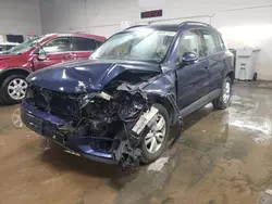 Salvage cars for sale at Elgin, IL auction: 2016 Volkswagen Tiguan S