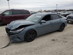 Salvage cars for sale at Indianapolis, IN auction: 2022 Hyundai Elantra SEL