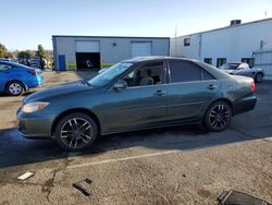 Carros salvage a la venta en subasta: 2002 Toyota Camry LE