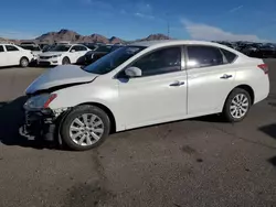 Salvage cars for sale at North Las Vegas, NV auction: 2015 Nissan Sentra S