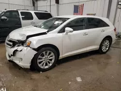 Salvage cars for sale at Franklin, WI auction: 2014 Toyota Venza LE