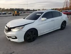 Carros salvage a la venta en subasta: 2016 Honda Accord Touring