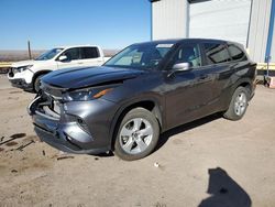 Salvage cars for sale at Albuquerque, NM auction: 2024 Toyota Highlander LE