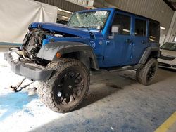 Salvage cars for sale at Fort Wayne, IN auction: 2015 Jeep Wrangler Unlimited Sport