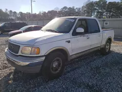 Salvage cars for sale at Ellenwood, GA auction: 2001 Ford F150 Supercrew