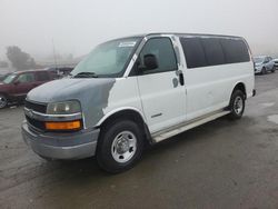 Salvage cars for sale at Martinez, CA auction: 2003 Chevrolet Express G3500