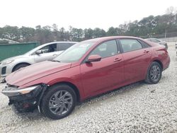 Salvage cars for sale at Ellenwood, GA auction: 2024 Hyundai Elantra Blue