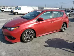 Salvage cars for sale at Sun Valley, CA auction: 2018 Toyota Corolla IM