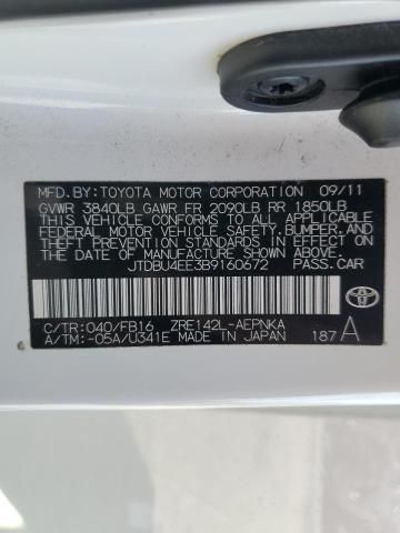 2011 Toyota Corolla Base