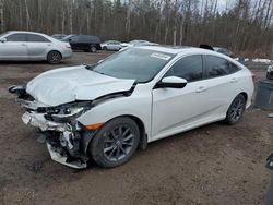 Salvage cars for sale at auction: 2021 Honda Civic EX