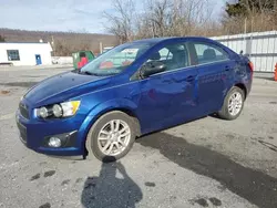 Salvage cars for sale at Grantville, PA auction: 2014 Chevrolet Sonic LT