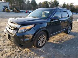 Salvage cars for sale at Mendon, MA auction: 2013 Ford Explorer XLT