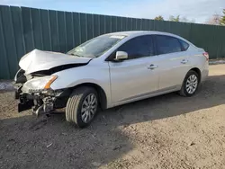 Salvage cars for sale at Finksburg, MD auction: 2015 Nissan Sentra S