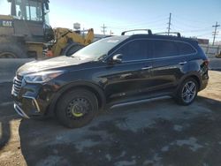 Hyundai salvage cars for sale: 2017 Hyundai Santa FE SE Ultimate