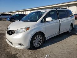 Salvage cars for sale at Louisville, KY auction: 2011 Toyota Sienna XLE