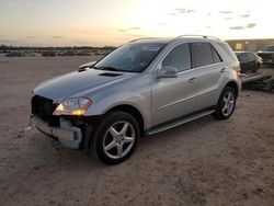 Mercedes-Benz m-Class salvage cars for sale: 2011 Mercedes-Benz ML 550 4matic