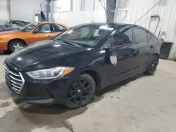 Salvage cars for sale at Ham Lake, MN auction: 2017 Hyundai Elantra SE