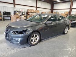 Salvage cars for sale at Spartanburg, SC auction: 2017 Chevrolet Malibu LS