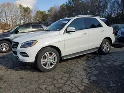 2015 Mercedes-Benz ML 350 en venta en Austell, GA