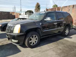 Salvage cars for sale at Wilmington, CA auction: 2007 Cadillac Escalade Luxury