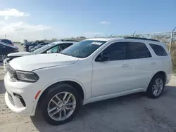 Salvage cars for sale at Riverview, FL auction: 2023 Dodge Durango GT