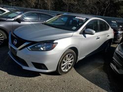 Nissan salvage cars for sale: 2018 Nissan Sentra S