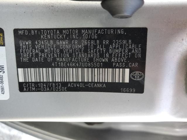 2007 Toyota Camry CE