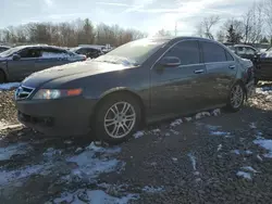 Salvage cars for sale at Chalfont, PA auction: 2006 Acura TSX