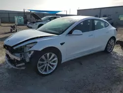 Tesla Model 3 Vehiculos salvage en venta: 2018 Tesla Model 3