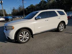 Dodge Durango Crew Vehiculos salvage en venta: 2011 Dodge Durango Crew