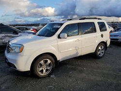 Salvage cars for sale at Antelope, CA auction: 2013 Honda Pilot EXL