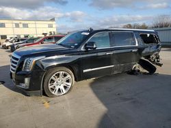 Cadillac salvage cars for sale: 2019 Cadillac Escalade ESV Premium Luxury