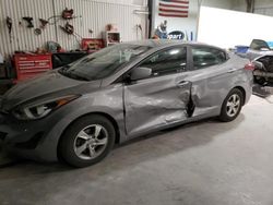 Salvage cars for sale at Greenwood, NE auction: 2015 Hyundai Elantra SE