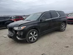 Salvage cars for sale at Kansas City, KS auction: 2018 Chevrolet Traverse LT