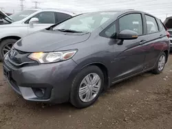 Salvage cars for sale at Elgin, IL auction: 2015 Honda FIT EX