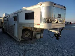 Salvage trucks for sale at Greenwood, NE auction: 2015 Platinum Trailer