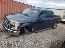 Salvage cars for sale at Hueytown, AL auction: 2017 Ford F150 Supercrew