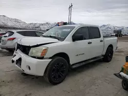 Salvage trucks for sale at Farr West, UT auction: 2007 Nissan Titan XE