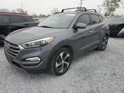 Salvage cars for sale at Riverview, FL auction: 2016 Hyundai Tucson Limited