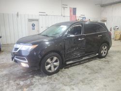 Salvage cars for sale at Martinez, CA auction: 2010 Acura MDX Technology