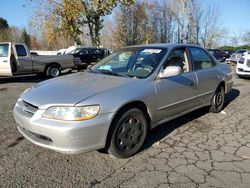 Honda salvage cars for sale: 1999 Honda Accord LX