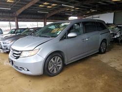 Salvage cars for sale at American Canyon, CA auction: 2016 Honda Odyssey Touring