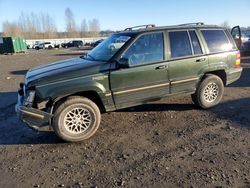 Jeep Grand Cherokee Limited salvage cars for sale: 1995 Jeep Grand Cherokee Limited