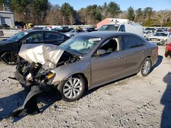 Salvage cars for sale from Copart Mendon, MA: 2015 Volkswagen Passat S