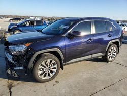 Salvage cars for sale at Grand Prairie, TX auction: 2021 Toyota Rav4 XLE Premium