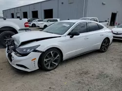 Salvage cars for sale at Jacksonville, FL auction: 2021 Hyundai Sonata SEL Plus