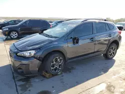 Salvage cars for sale at Grand Prairie, TX auction: 2022 Subaru Crosstrek Sport