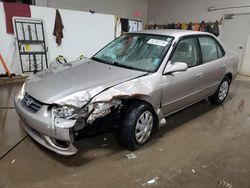 Toyota Corolla ce Vehiculos salvage en venta: 2002 Toyota Corolla CE