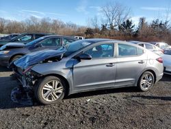 Salvage cars for sale at New Britain, CT auction: 2020 Hyundai Elantra SEL