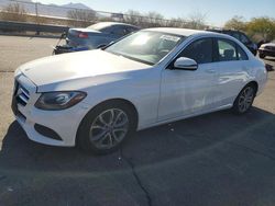 Salvage cars for sale at North Las Vegas, NV auction: 2017 Mercedes-Benz C300